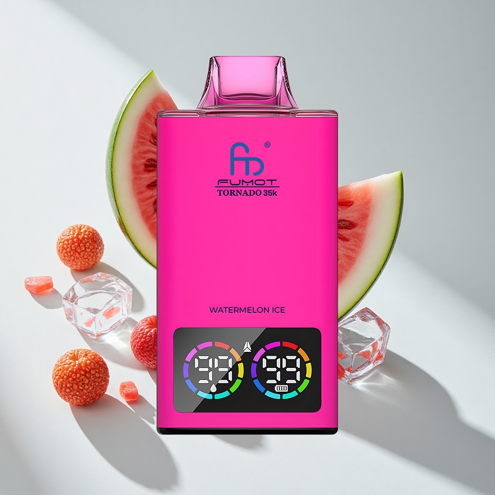 Fumot Tornado 35K Puffs Dual Mesh Watermelon Ice Disposable Vape