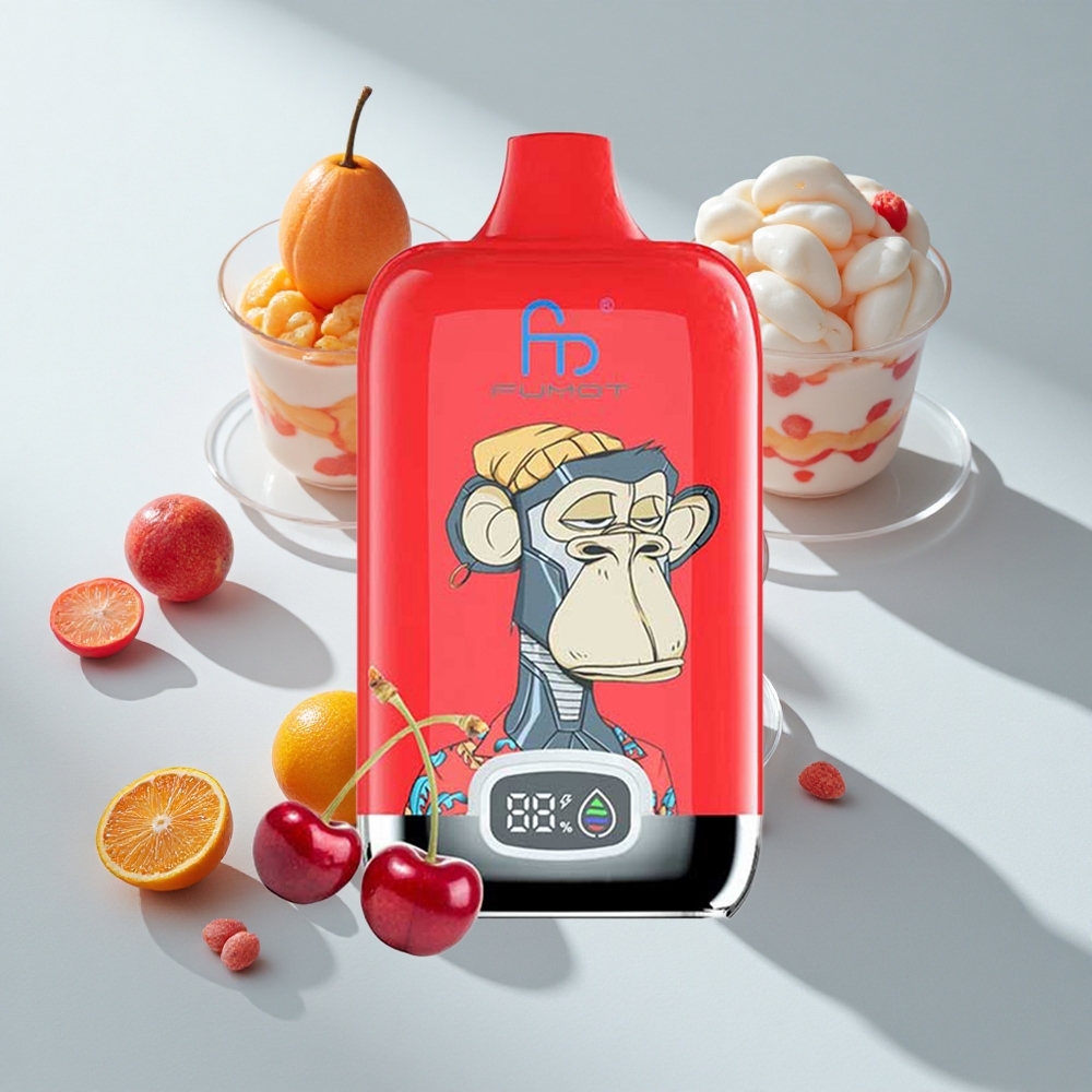 Fumot Tornado Digital Box 12000 Ice Pop Disposable Vape
