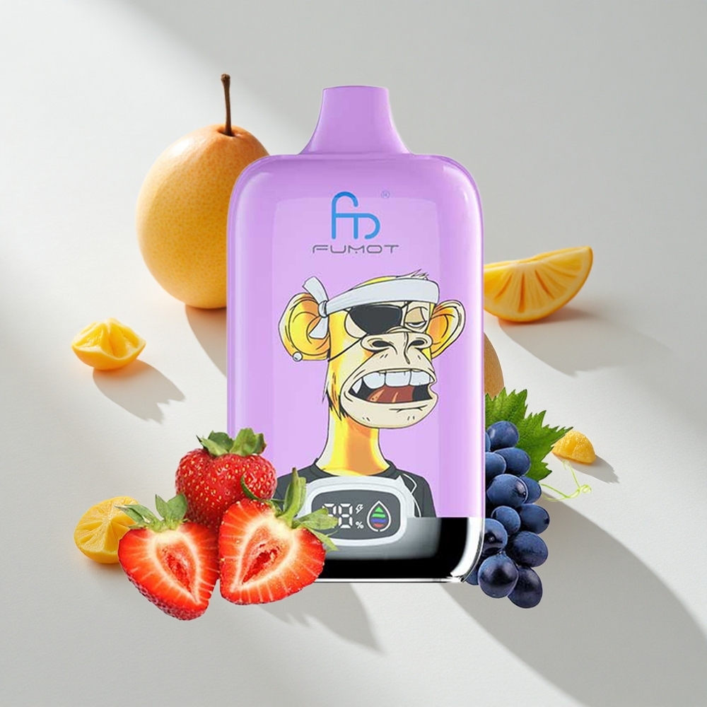 Fumot Tornado Digital Box 12000 Puffs Mango On Ice