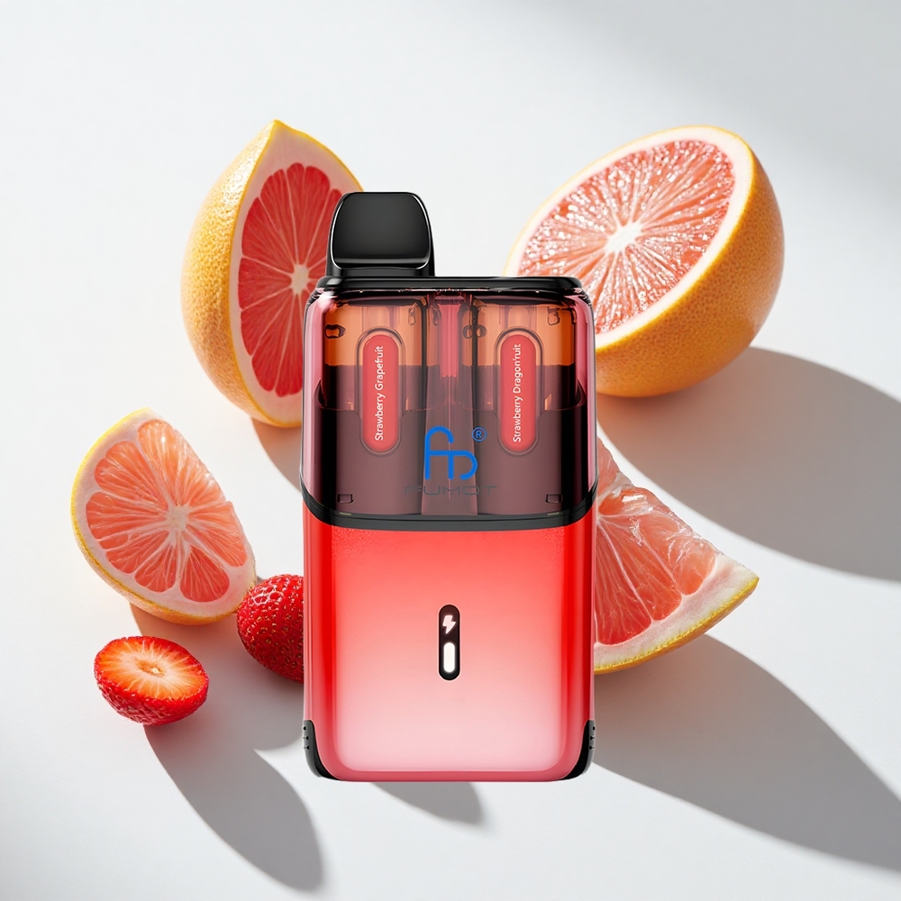 Fumot Ultra T32000 24ml Disposable Vape Strawberry Grapefruit Dragonfruit