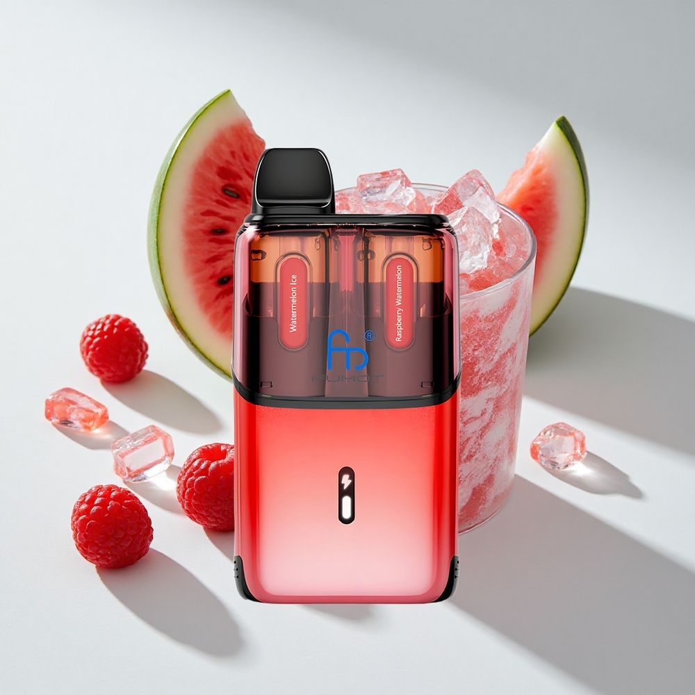 Fumot Ultra T32000 24ml Disposable Vape Watermelon Ice - Raspberry Watermelon
