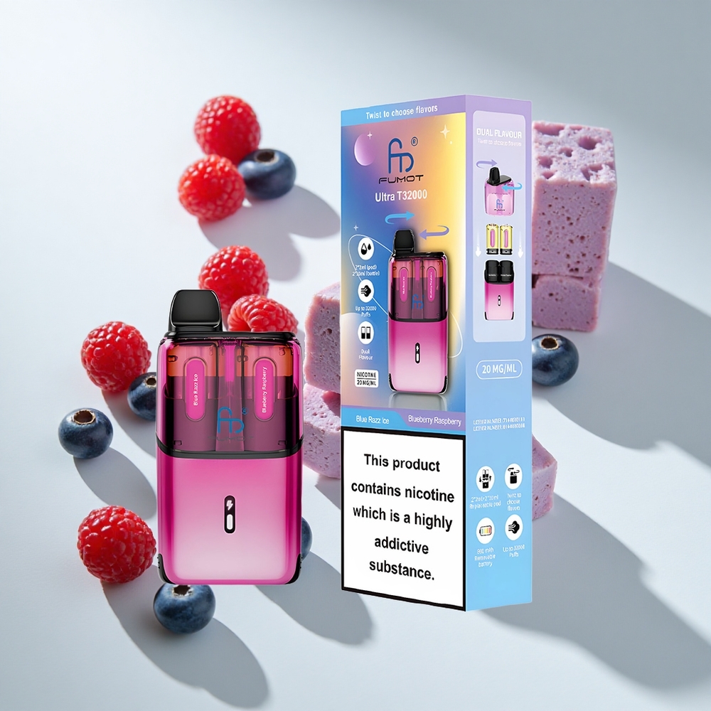 Fumot Ultra T32000 Blue Razz Ice Advanced Mesh Coil