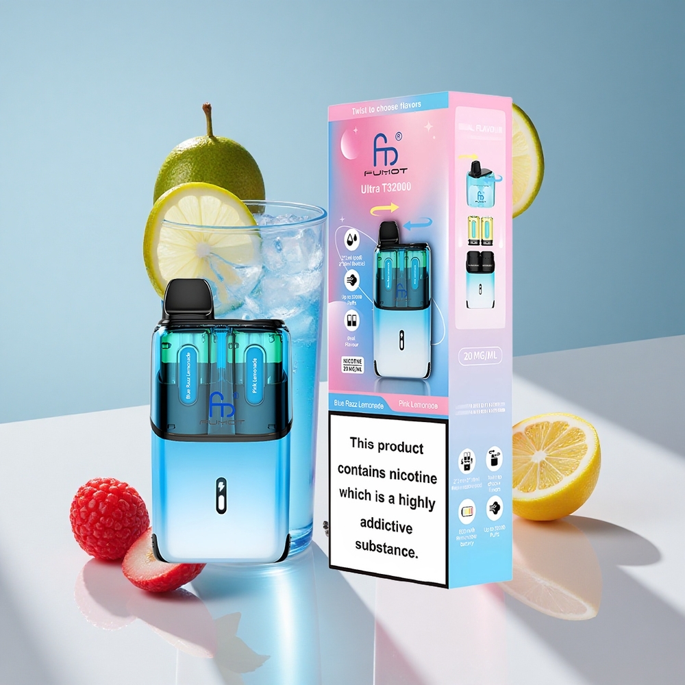 Fumot Ultra T32000 Blue Razz Lemonade Disposable Vape 24ml