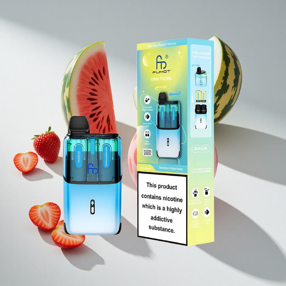 Fumot Ultra T32000 Strawberry Watermelon 24ml Disposable Vape