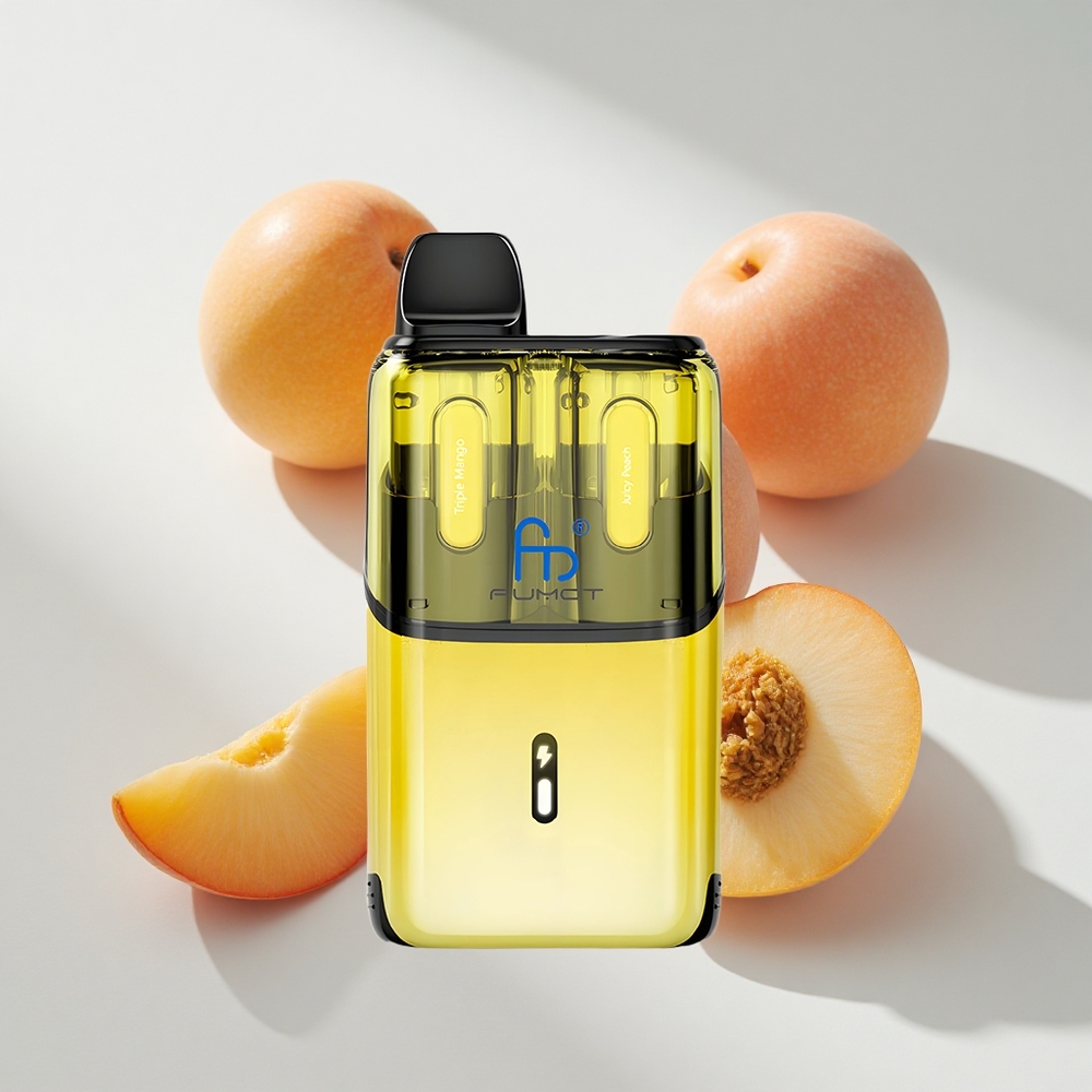 Fumot Ultra T32000 Triple Mango Peach 24ml Disposable Vape